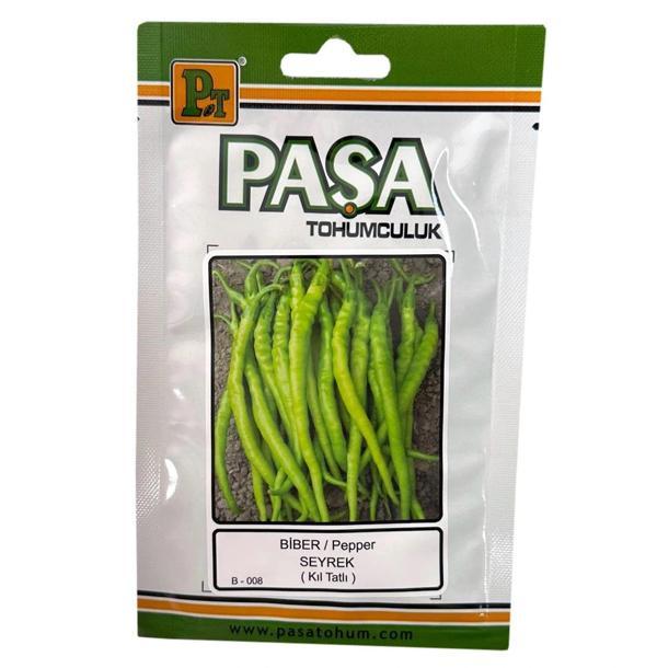 Paşa Tohumculuk Biber Tohumu Kıl Tatlı 10gr Paket - Image 1