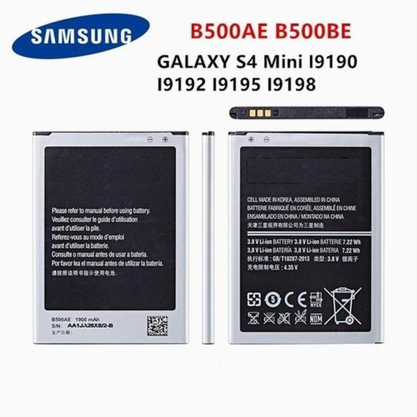 Samsung Galaxy S4 Mini Uyumlu Batarya Pil B500AE-1900mAh - Image 1