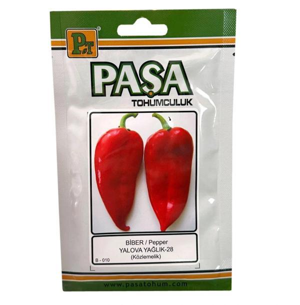 Paşa Tohumculuk Biber Tohumu Yalova Salçalık Yağlık 10gr Paket - Image 1