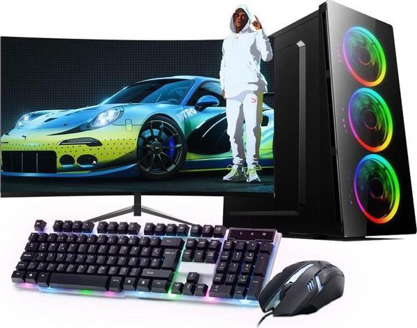 I5 11400F 16GB 480SSD 4GB GTX1650 24" Monitörlü (Gaming SET) - Image 1