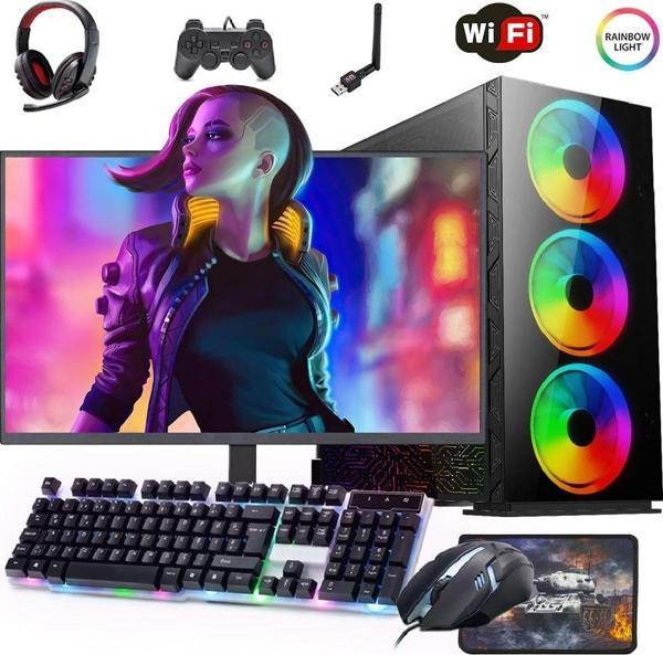 İ7 12700F 16GB 480SSD 4GB GTX1650 24" Monitörlü (Gaming SET) - Image 1