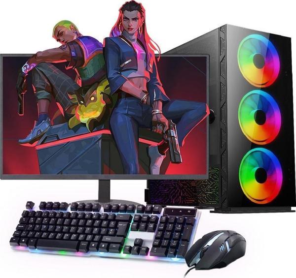 INTEL i3 13100F 16GB 1TB M2 4GB GTX1650 24" Mon. Oyun Bilgisayarı - Image 1