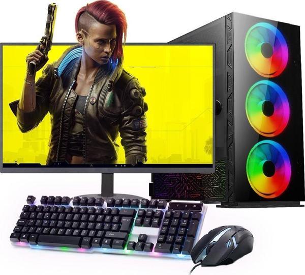 INTEL i7 13700F 16GB 1TB M2 4GB GTX1650 24" Mon. Oyun Bilgisayarı - Image 1