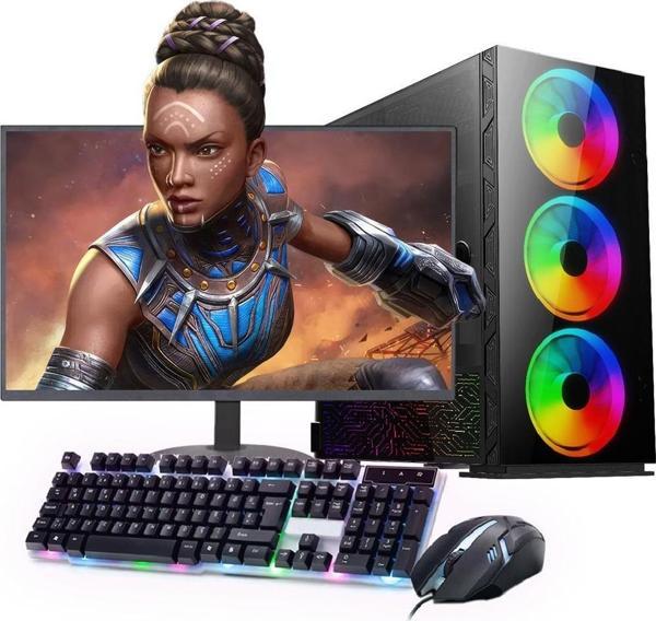 INTEL i7 13700F 16GB 240SSD 1TB HDD 4GB GTX1650 24" Mon. (Gaming SET) - Image 1