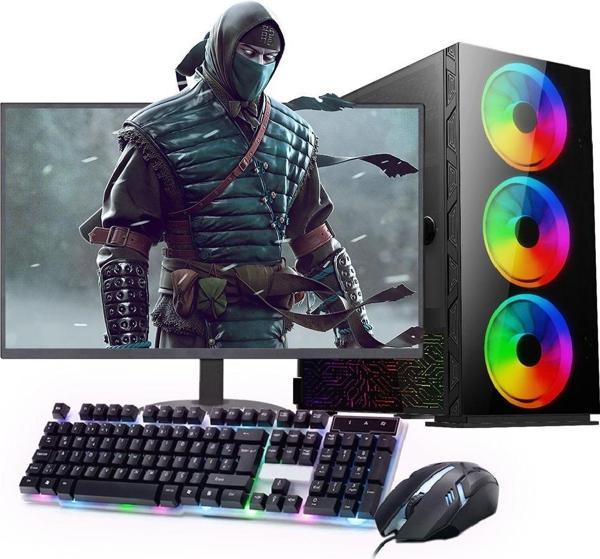 INTEL i7 13700F 16GB 240SSD 1TB HDD 4GB GTX1650 24" Mon. Oyun Bilgisayarı - Image 1