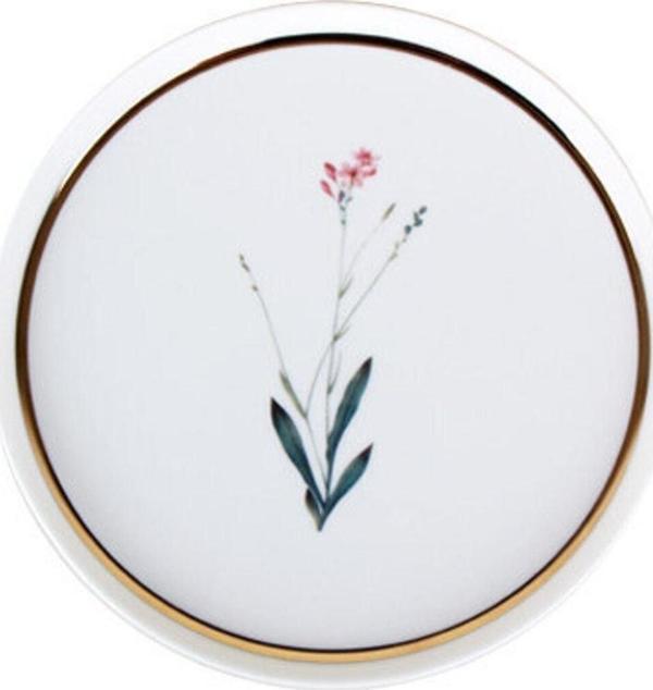 Porland Botanical Desen 4 Düz Tabak 18cm 1 Adet - Image 1