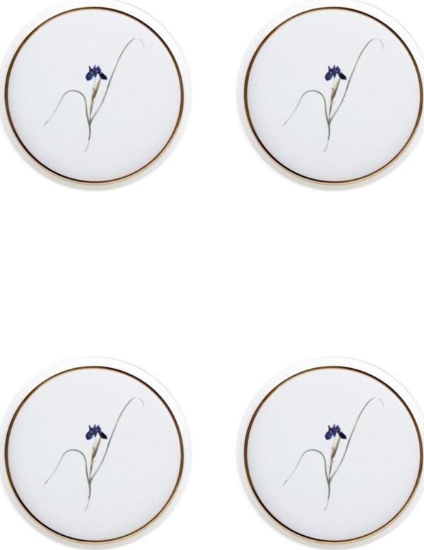 Porland Botanical Desen Düz Tabak 21cm 4'lü - Image 1