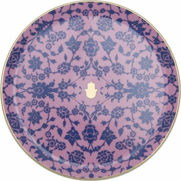Porland Glamorous Pembe Düz Tabak 24 cm - Image 1