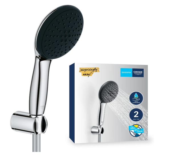 GROHE 27950001 Vitalio Start 110 II el duşu seti WS duvar montaj seti 2 sprey  - Image 1