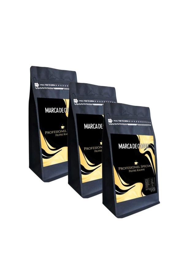 Marca De Coffee Profesionel Special Filtre Kahve 250Gr X 3 Adet (750 Gr) - Image 1