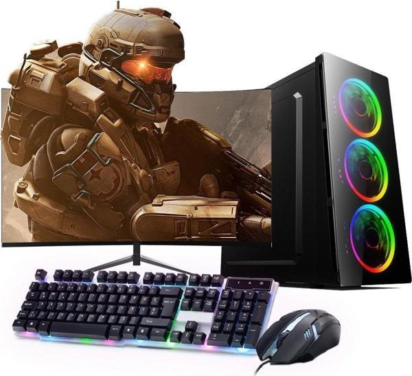 INTEL I5 12400F 16GB 480SSD 8GB RTX3050 24" Monitörlü (Gaming SET) - Image 1