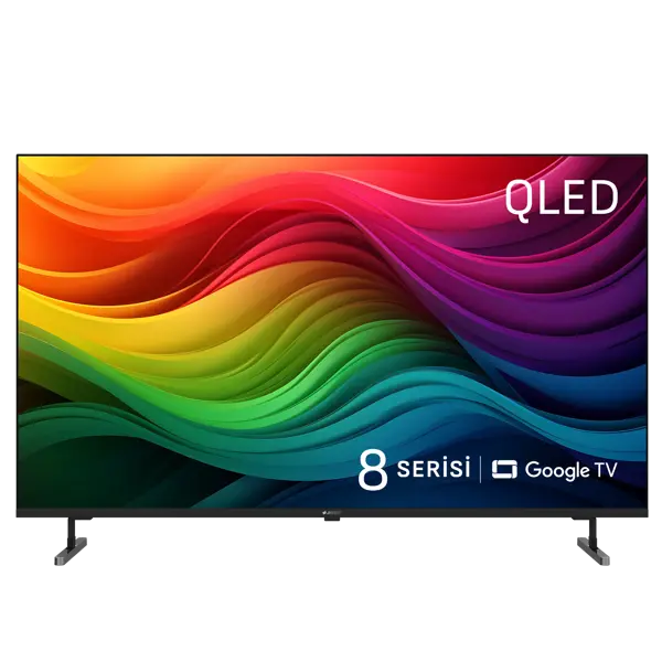 Arçelik 8 Serisi A 865 C 4K Ultra HD 65" 165 Ekran Uydu Alıcılı Google Smart QLED TV - Image 1
