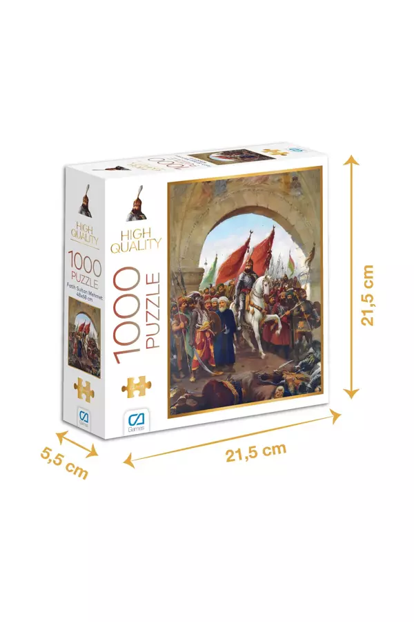 Ca Games 1000 Parça Fatih Sultan Mehmet Puzzle 7077 - Image 1