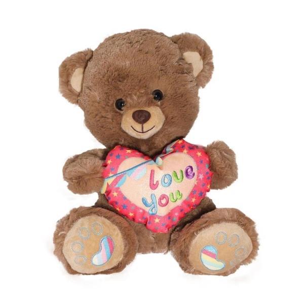 BFS   PJH2324  Peluş Kalpli Ayı Love You 30 cm -Vardem - Image 1