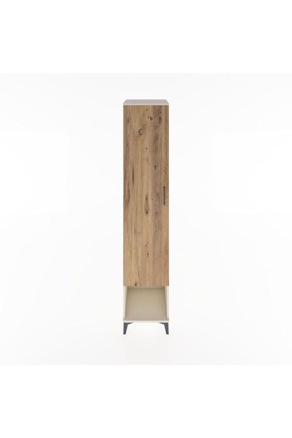 Dienni Hyperion Dolap 3 Raflı 1 Kapaklı 1 Askılı 44 x 44 x 221 cm Aytaşı - Çam - Image 1
