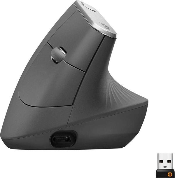 Logitech MX Vertical Advanced Ergonomic Ergo Mouse - Image 1