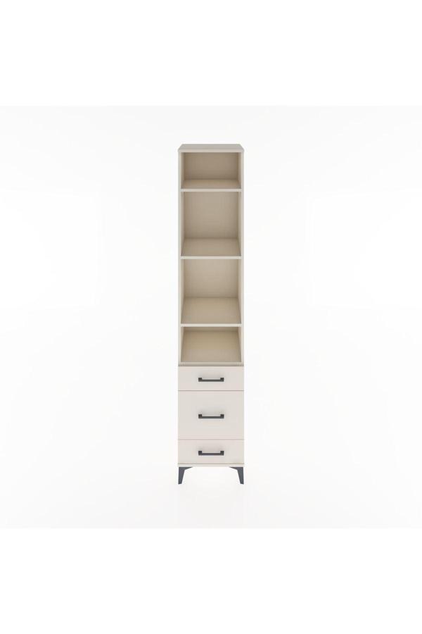 Hyperion Dolap 4 Raflı 3 Çekmeceli 44x44x221 Aytaşı-Aytaşı - Image 1