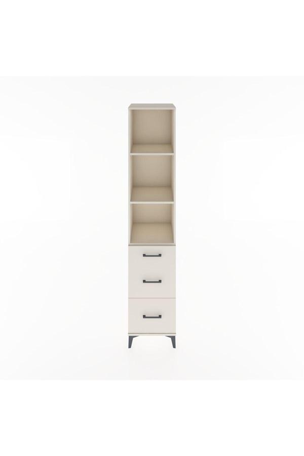 Hyperion Dolap 3 Raflı 3 Çekmeceli 44x44x221 Aytaşı-Aytaşı - Image 1