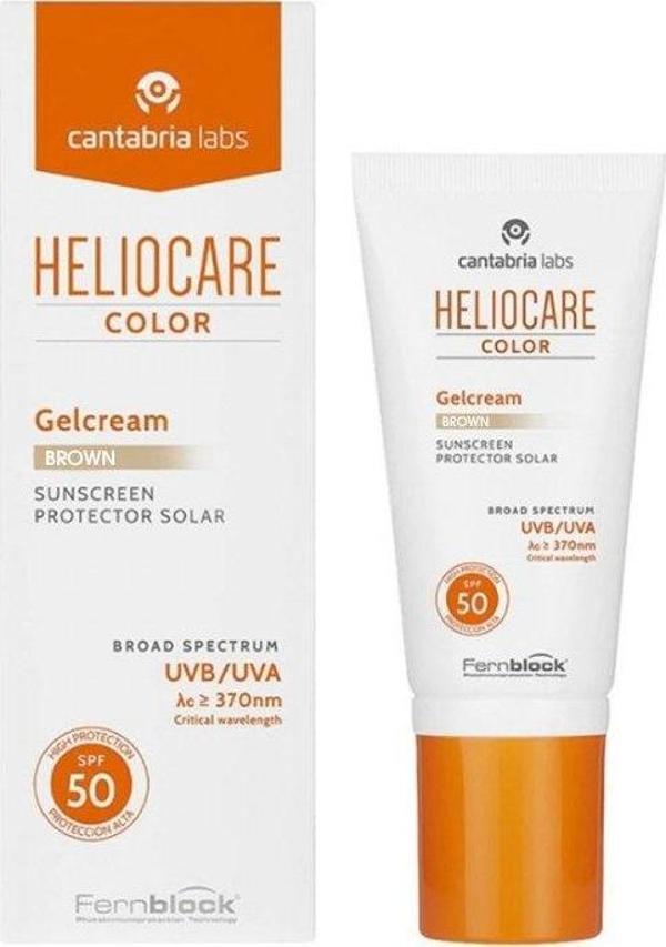 Heliocare Color Gelcream Brown Spf 50+ 50 ml Güneş Kremi - Image 1