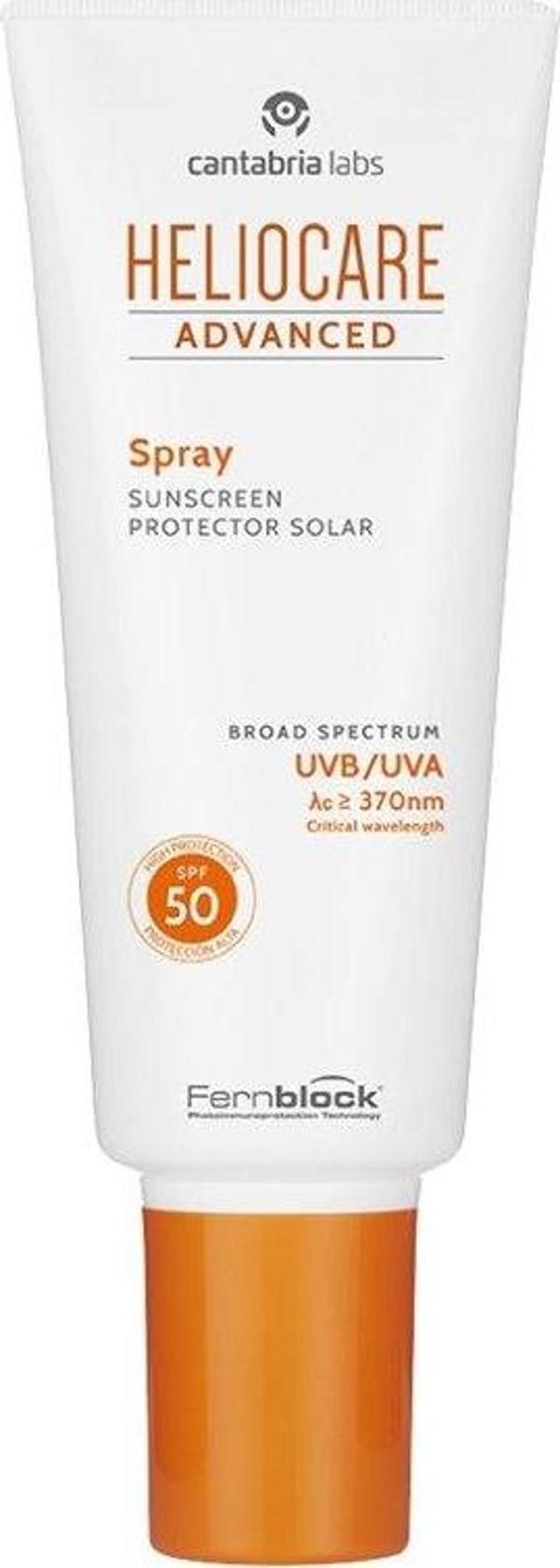 Heliocare Advanced Güneş Koruyucu Sprey SPF50 UVA/UVB 200ml - Image 1