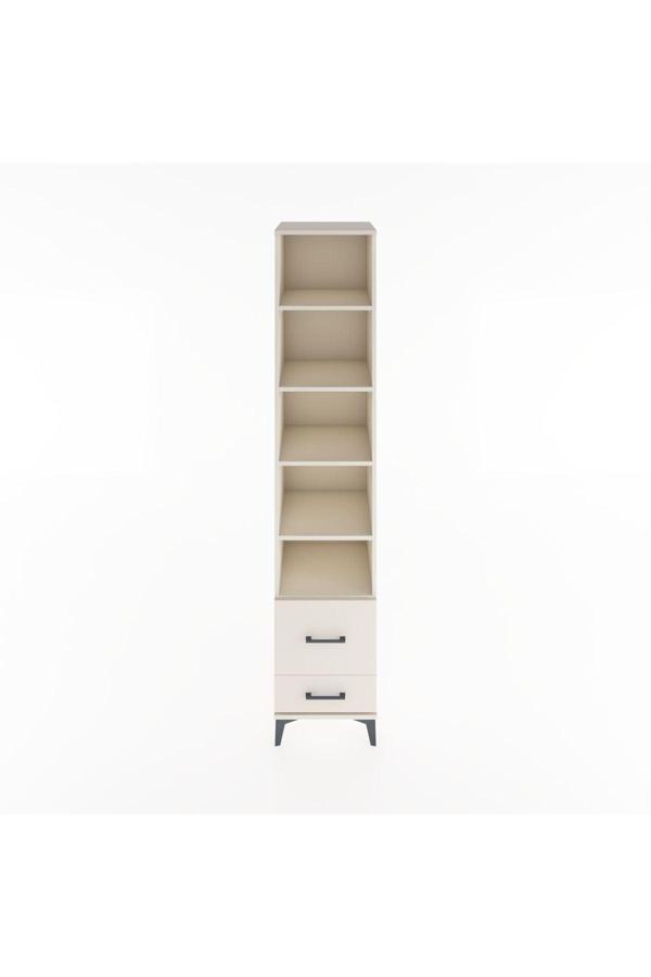 Hyperion Dolap 5 Raflı 2 Çekmeceli 44x44x221 Aytaşı-Aytaşı - Image 1
