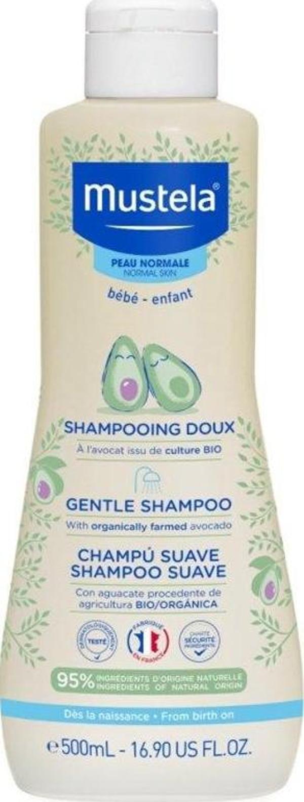Mustela Gentle Baby Shampoo 500 ml Şampuan - Image 1