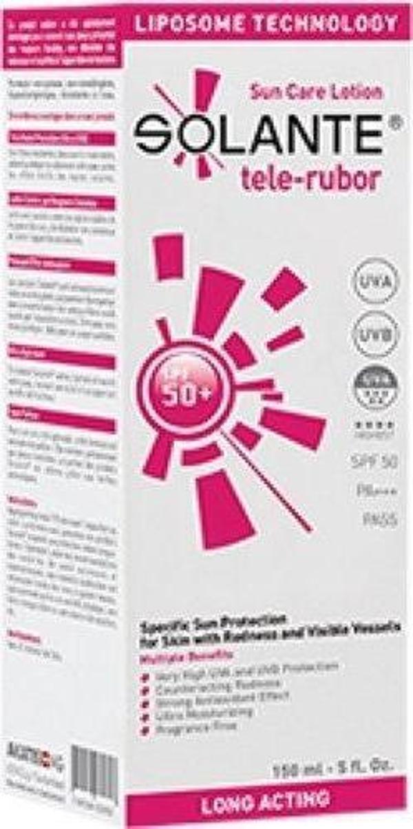 Solante Tele-Rubor Lotion Spf 50 150 ml - Image 1