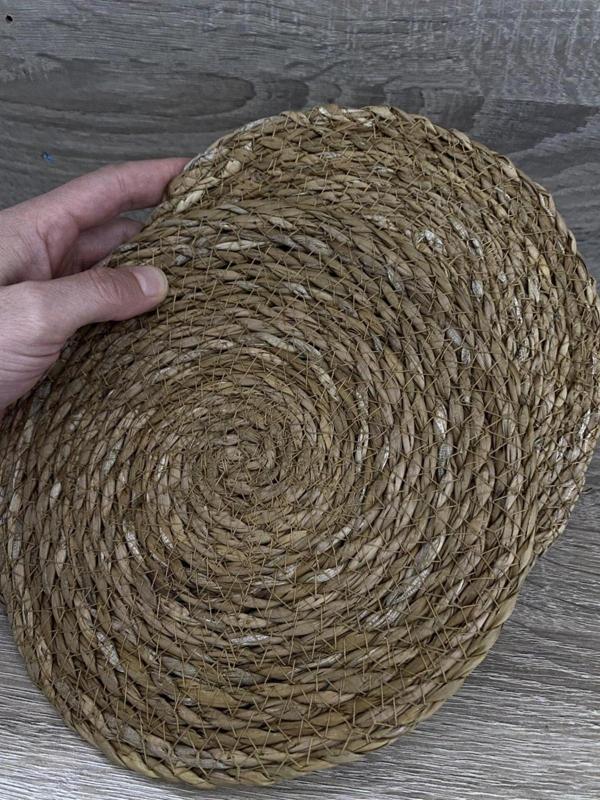 Renk Yapı Rüyası Çaydanlık Altı, Jüt Nihale, Ikili Nihale, Organik Malzeme, Doğal Üretim, 2 Adet - Image 1
