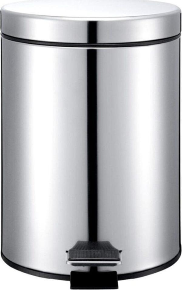 Renk Yapı Rüyası Pedallı Metal Çöp Kovası 5lt - Image 1