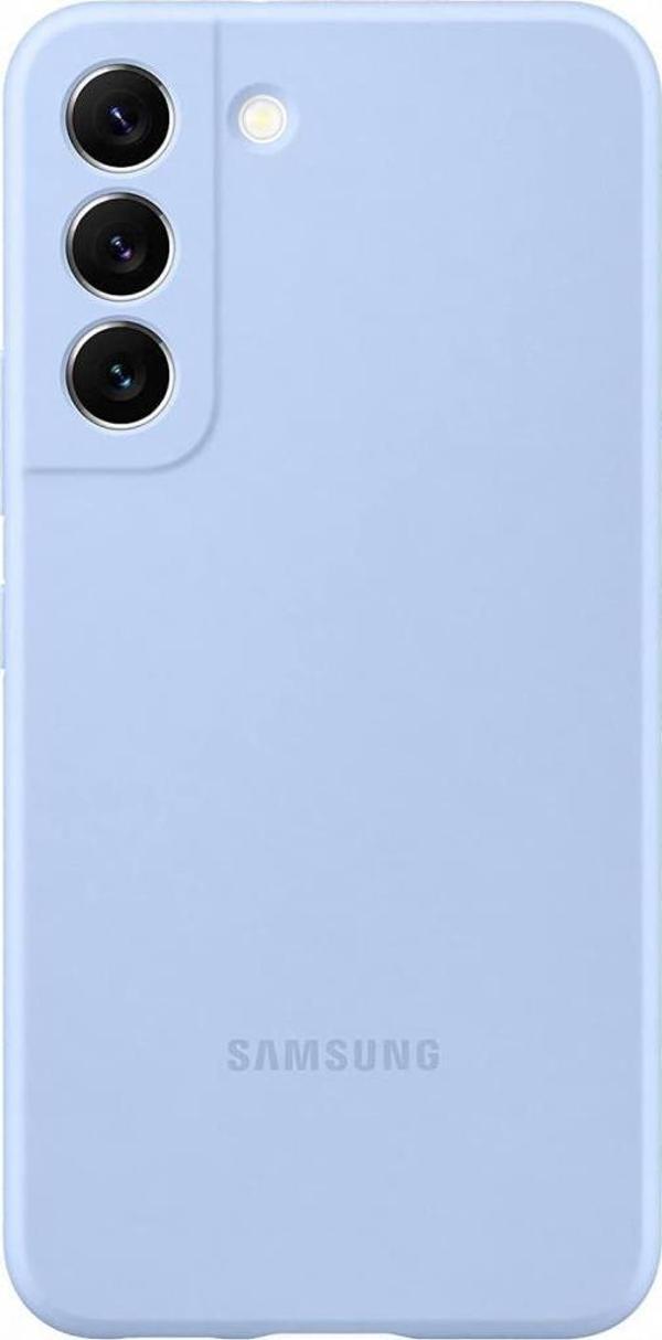 Galaxy S22 Plus ile Uyumlu Silikon Kılıf Mavi EF-PS906TLEGWW - Image 1