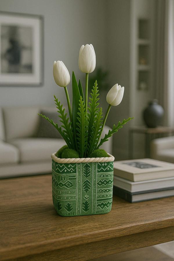 Neydin Home Premium Üretim Dev Boy Dekoratif Saksı - Hediyelik & Minimalist - Image 1