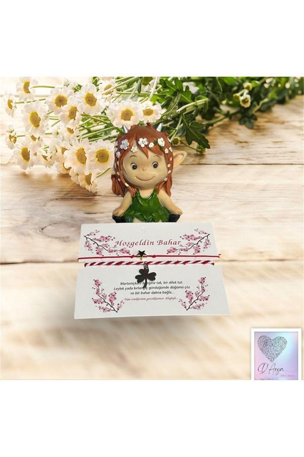 Darya Dd25 Marteniçka Martnista Dilek Bilekliği Halhal Kırmızı Bileklik - Image 1