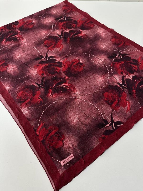 ARSEL MODA Desenli Kraş Şal BCA0102 - Image 1