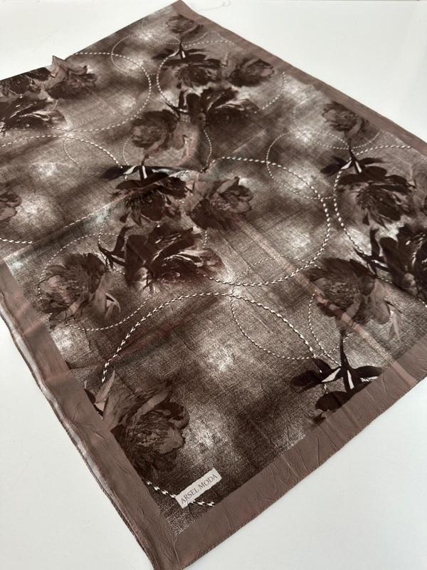 ARSEL MODA Desenli Kraş Şal BCA0109 - Image 1