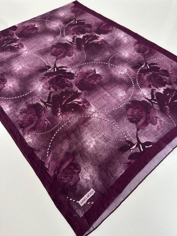 ARSEL MODA Desenli Kraş Şal BCA0112 - Image 1