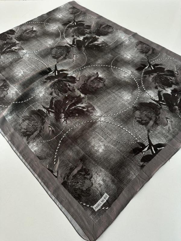 ARSEL MODA Desenli Kraş Şal BCA0104 - Image 1