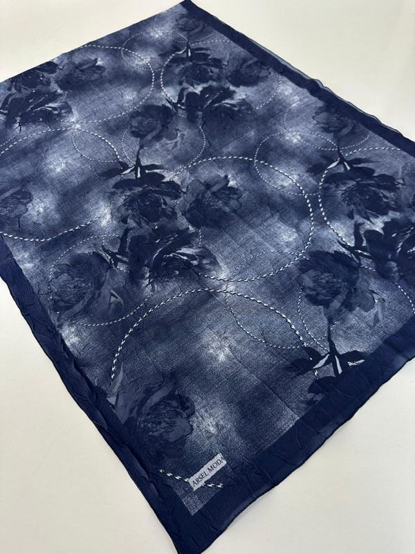 ARSEL MODA Desenli Kraş Şal BCA0110 - Image 1
