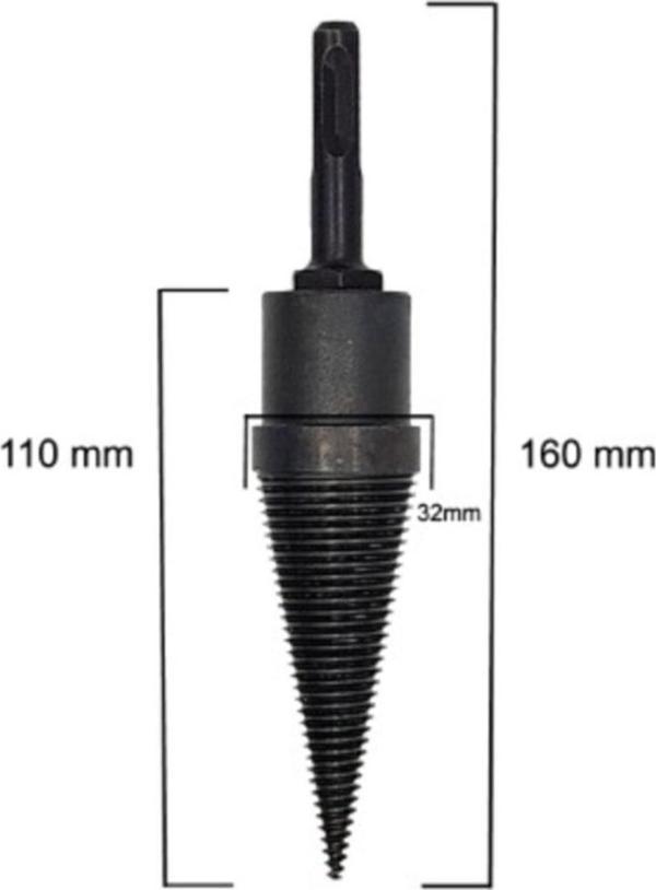 Rekotools -ahşap Şöminelik Odun Kütük Ayırma Yarma Matkap Ucu - Image 1
