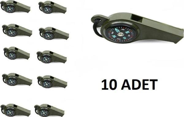 Rekotools Dağcı Düdüğü Düdük Askeri ve Kampçılar Için Ideal Depremde ve Acil Afetlerde (10ADET) - Image 1