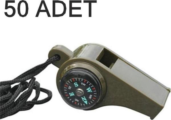 Rekotools Dağcı Düdüğü Düdük Askeri ve Kampçılar Için Ideal Depremde ve Acil Afetlerde (50ADET) - Image 1