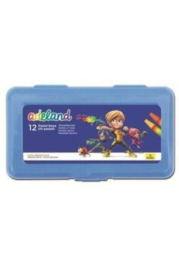Adel Oyuncak Plastik Kutu Pastel Boya Adeland 12 4281834000 - Image 1