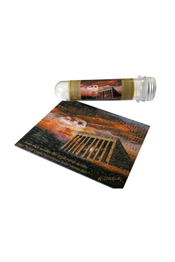 Gold Puzzle Gold 99 Parça Ata Ve Anıtkabir Mikro Puzzle / - Image 1