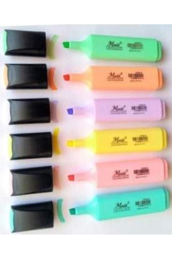 Masis Pastel Renk Kalem 6'Lı Set - Image 1