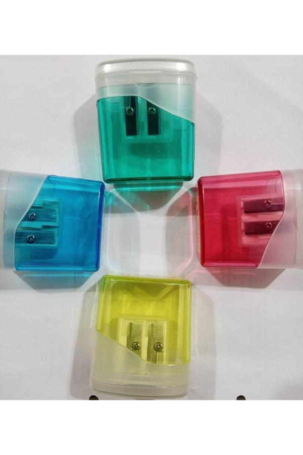 Ark Çift Açacaklı Geniş Hazneli Kalem Traş 2 Adet - Image 1