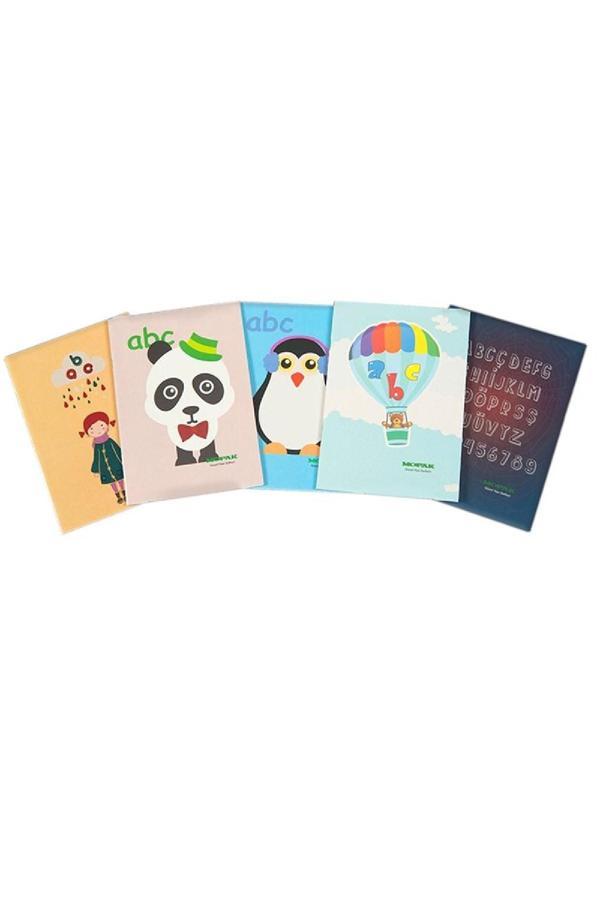 Mopak A5 Dik Kılavuz Çizgili Standart Güzel Yazı Defteri 30 Yaprak 5 Adet - Image 1