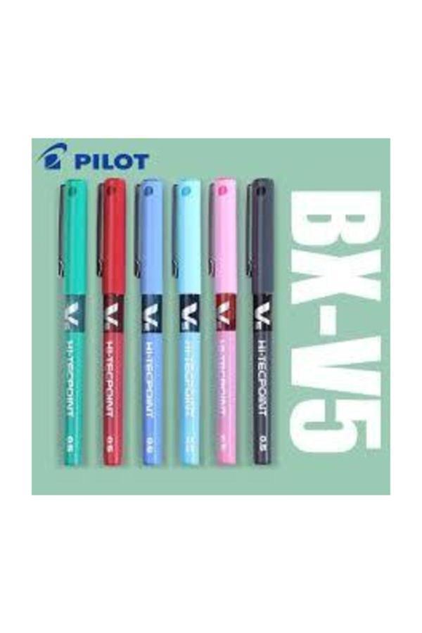 Pilot V5 Iğne Uçlu Roller Kalem 6 Renk Set - Image 1