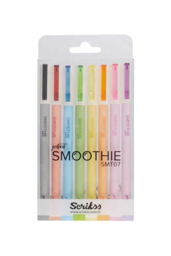 Scrikss Roller Kalem Smoothie Jel 8 Li Blister Smt07 - Image 1