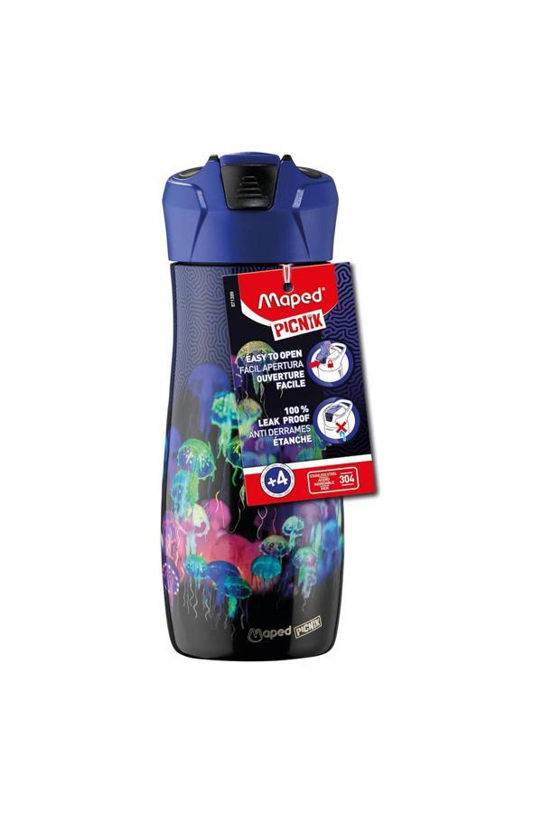 Maped Picnik Deep Sea Çelik Matara 580 Ml (871399) - Image 1