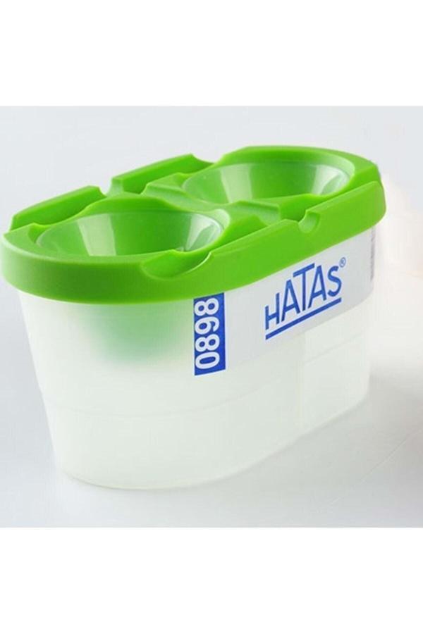 Hatas Fırça Temizleme Kabı Çiftli Kapaklı Plastik S.K - Image 1