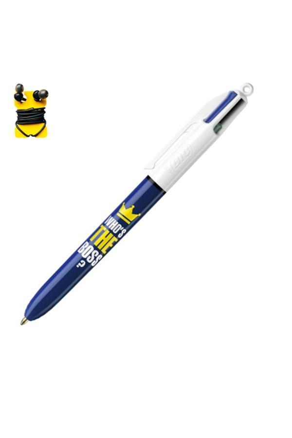 Bic 4 Colour Messages 4 Renkli Tükenmez Kalem - "Who'S The Boss ?" - Image 1